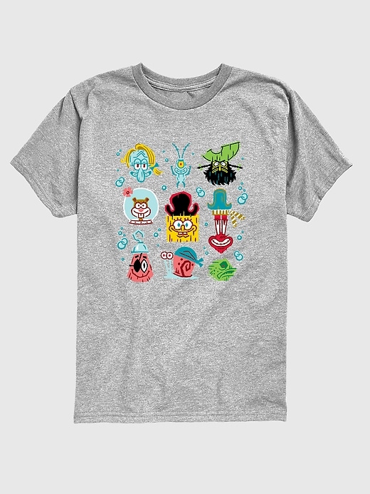 t-shirt à manches courtes pour enfants « le film bob léponge À la recherche de squarepants »