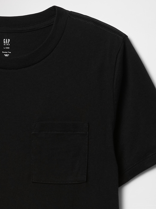 t-shirt à poche pour enfants