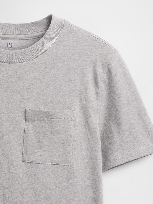 t-shirt à poche pour enfants