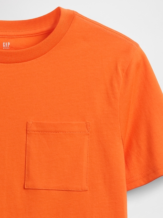 t-shirt à poche pour enfants