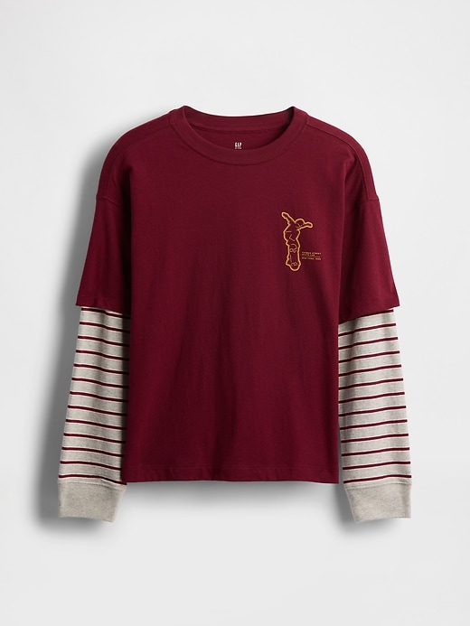 t-shirt graphique 2 en 1 pour enfants