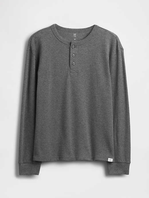 t-shirt henley décontracté pour enfants