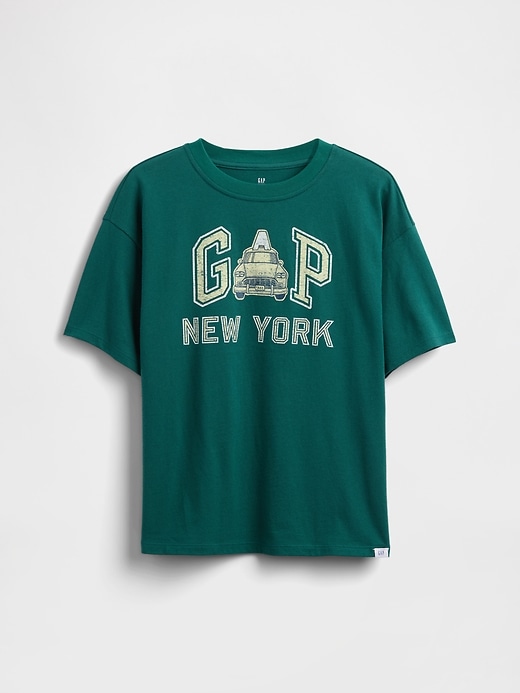 t-shirt enfant décontracté avec logo graphique