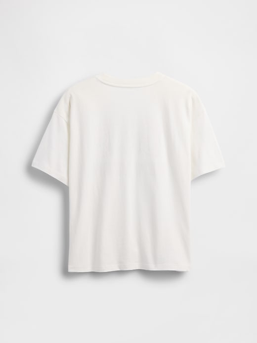 t-shirt enfant décontracté avec logo graphique