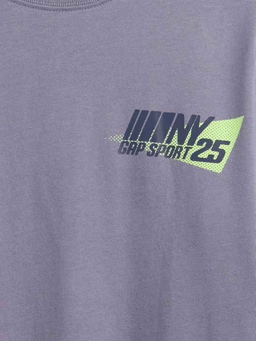 t-shirt enfant 2 en 1 avec logo graphique