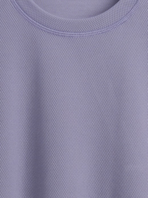 t-shirt gapfit tech en maille recyclée pour enfants
