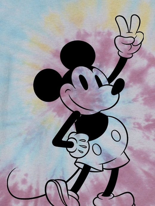 t-shirt mickey tie-dye pour enfants