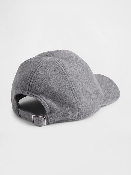 casquette de baseball en laine mélangée