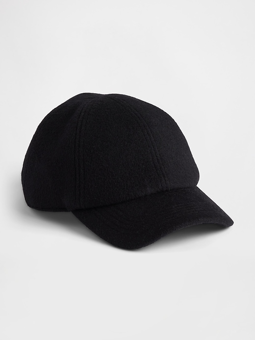 casquette de baseball en laine mélangée