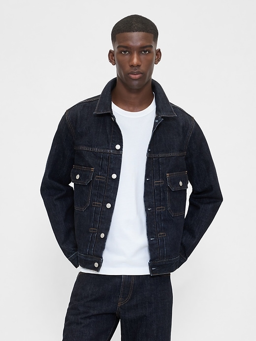 veste en jean épaisse