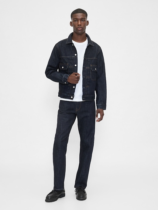 veste en jean épaisse