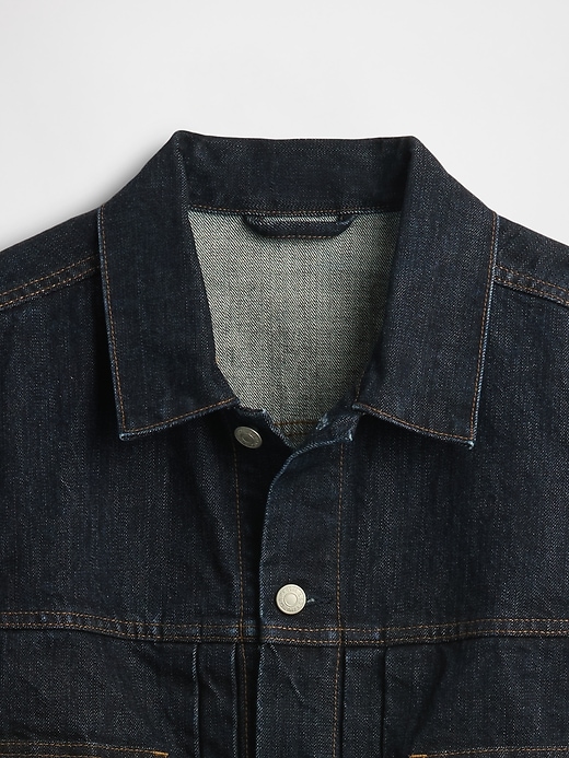 veste en jean épaisse