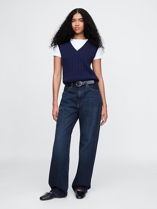 jeans amples des années 90