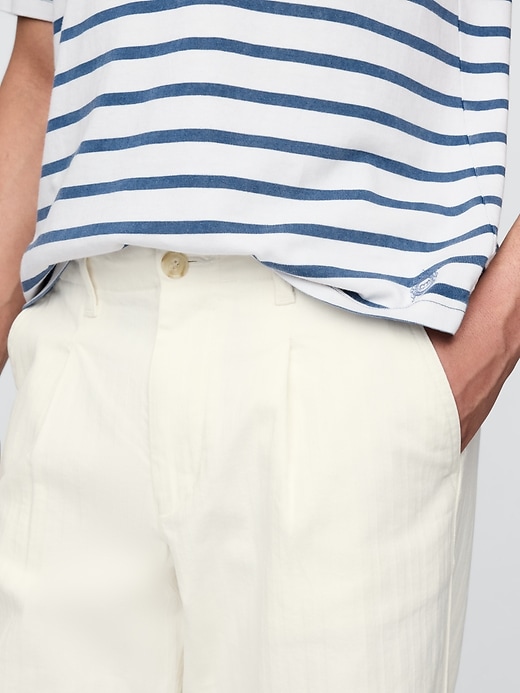 pantalon en denim plissé pour adulte gap × dÔen