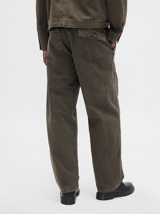 jean de charpentier ample en toile