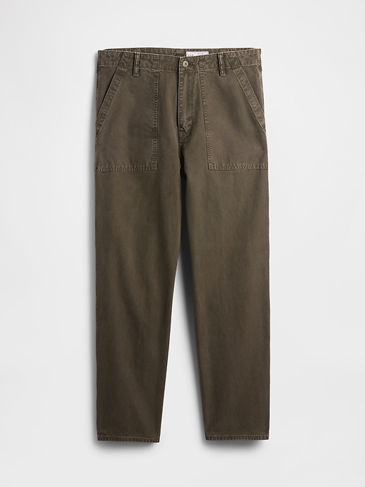 jean de charpentier ample en toile