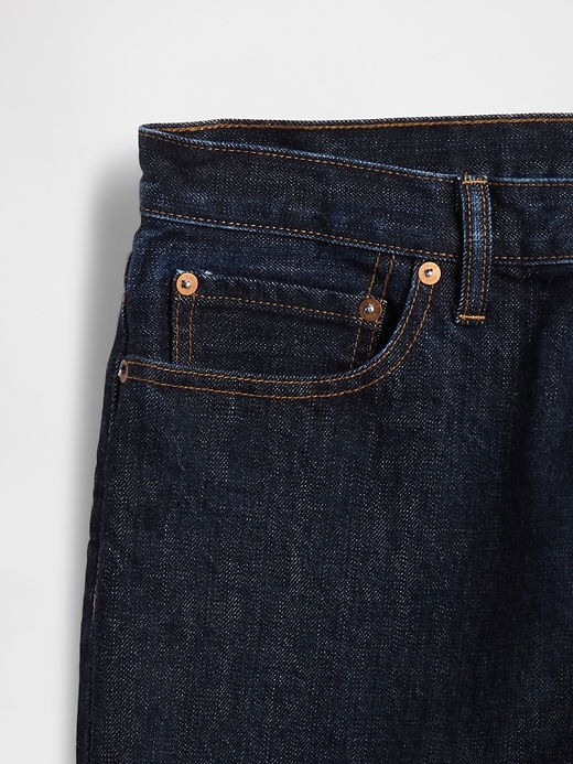 jeans droits décontractés épais
