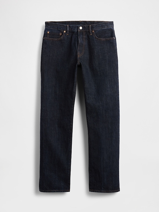 jeans droits décontractés épais