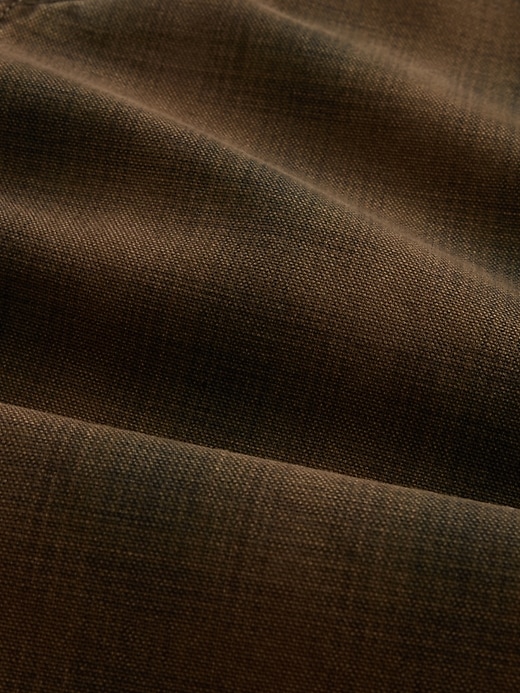 jean ample en toile à carreaux