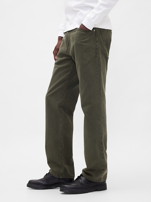 jeans droits décontractés