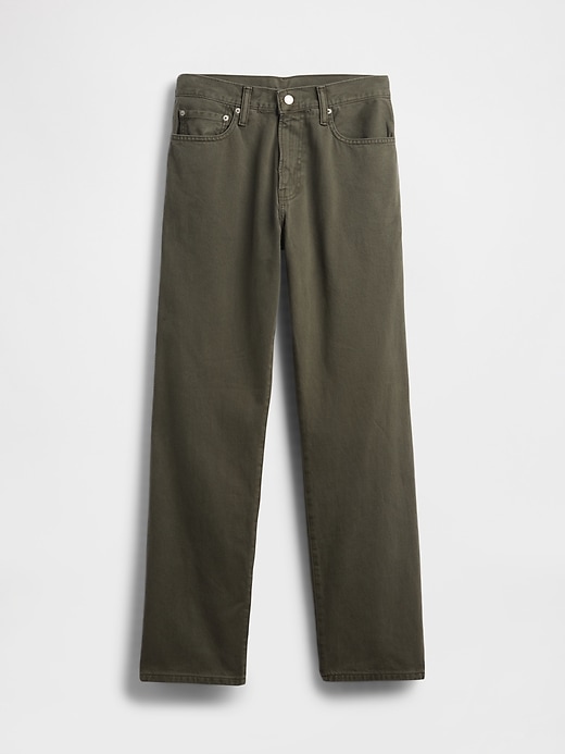 jeans droits décontractés