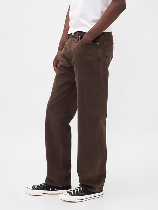jeans droits décontractés