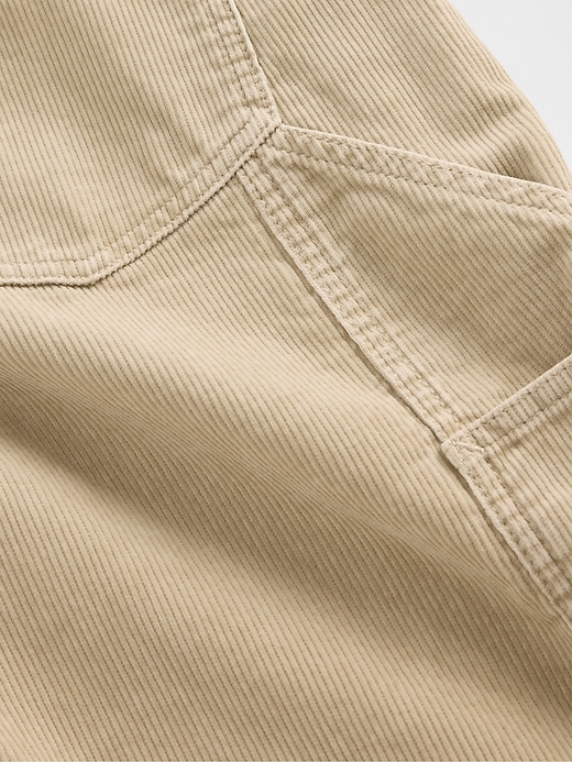 pantalon de charpentier ample en velours côtelé des années 90