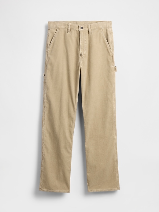 pantalon de charpentier ample en velours côtelé des années 90