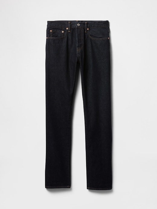 jeans slim à lisière