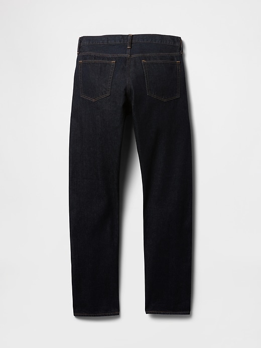 jeans slim à lisière