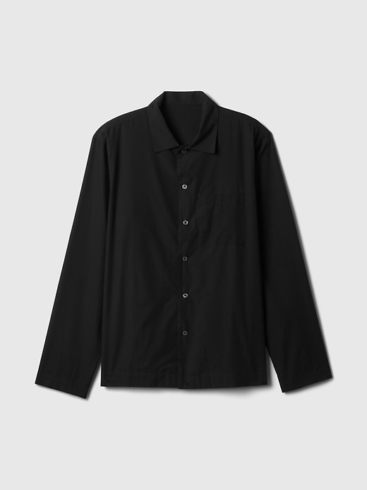 chemise de pyjama grande taille en popeline