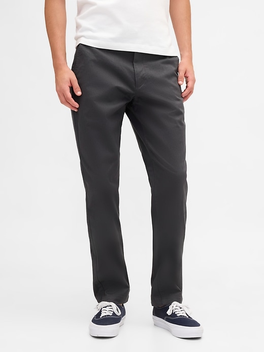 pantalons kaki slim