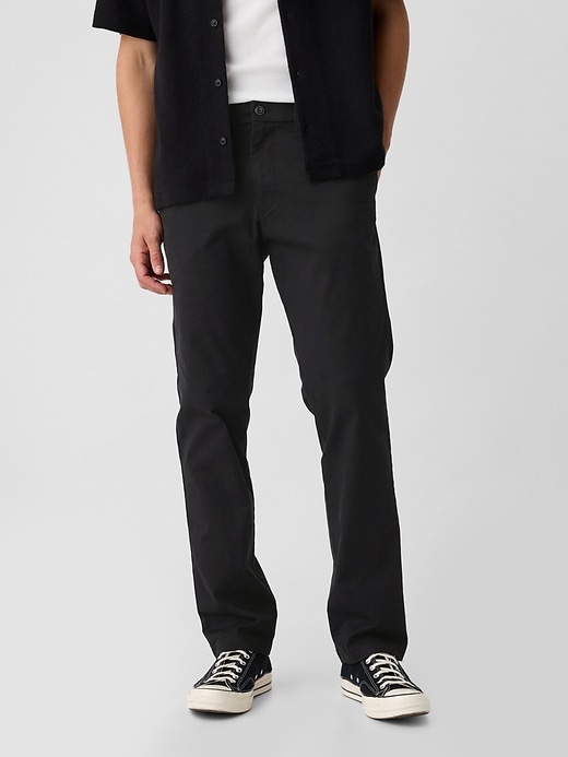 pantalon kaki droit moderne