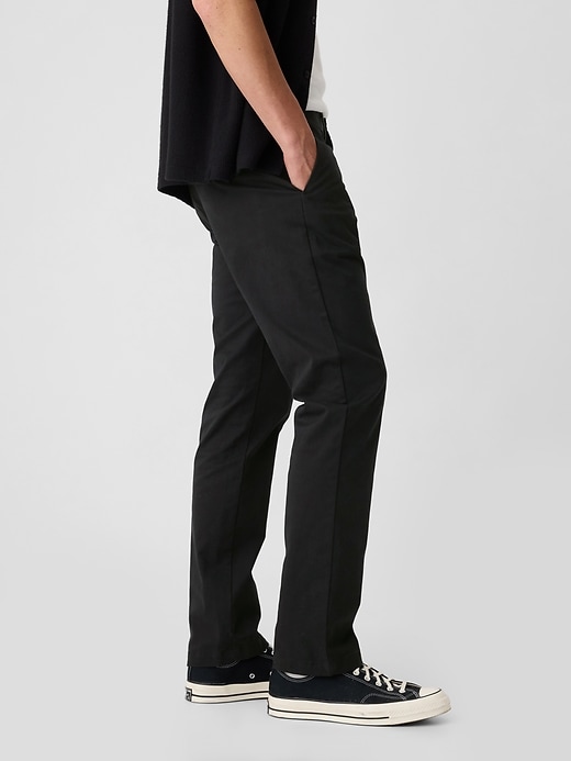 pantalon kaki droit moderne