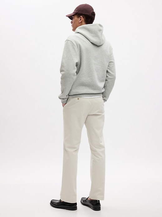 pantalon kaki droit moderne
