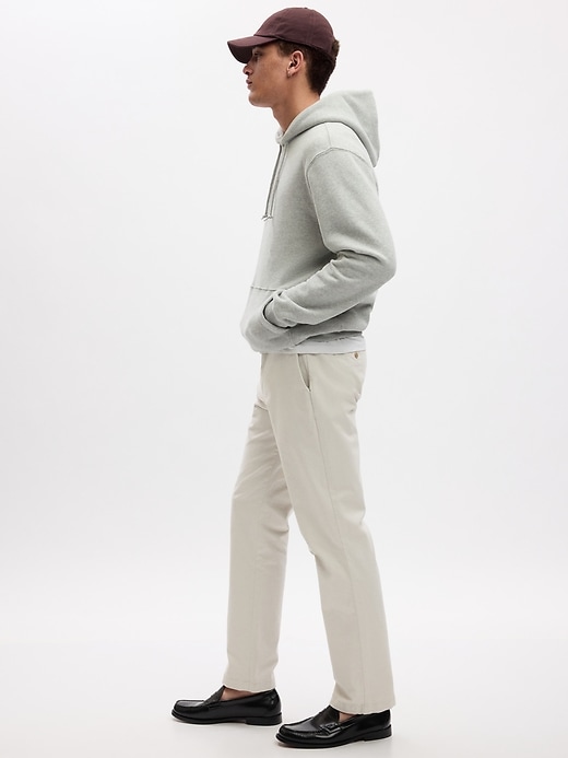 pantalon kaki droit moderne