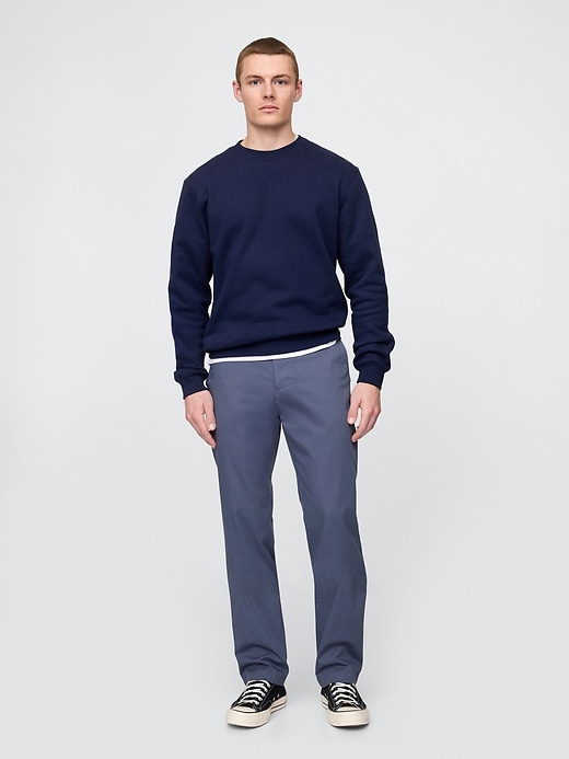 pantalon kaki droit moderne