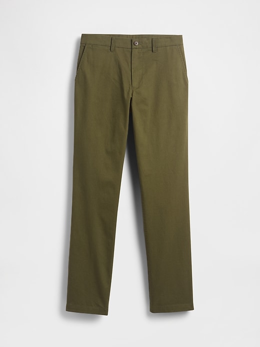 pantalon kaki droit moderne