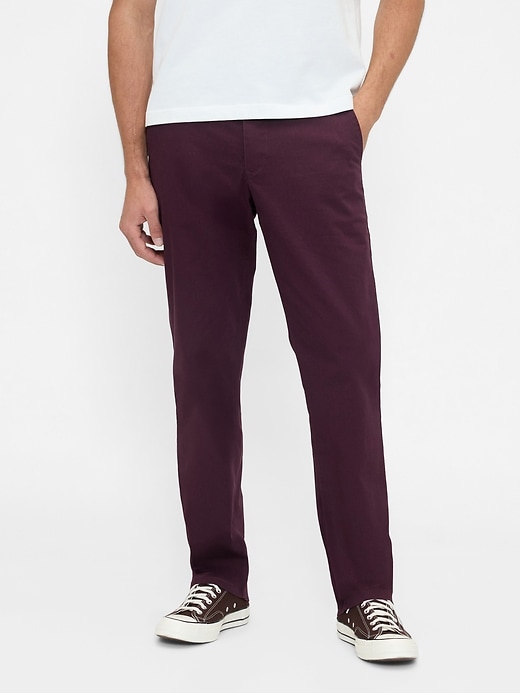 pantalon kaki droit moderne