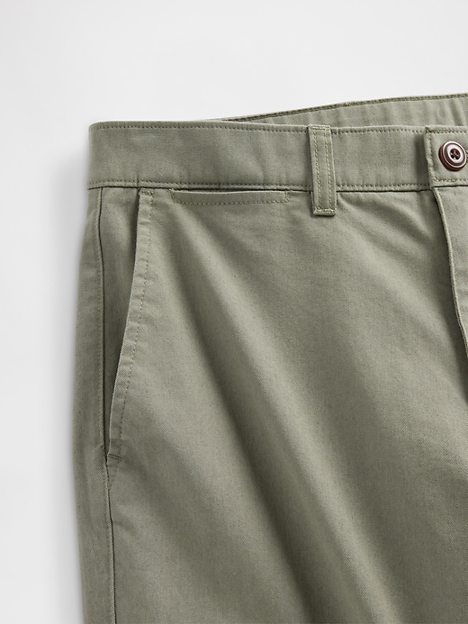 pantalon kaki droit moderne