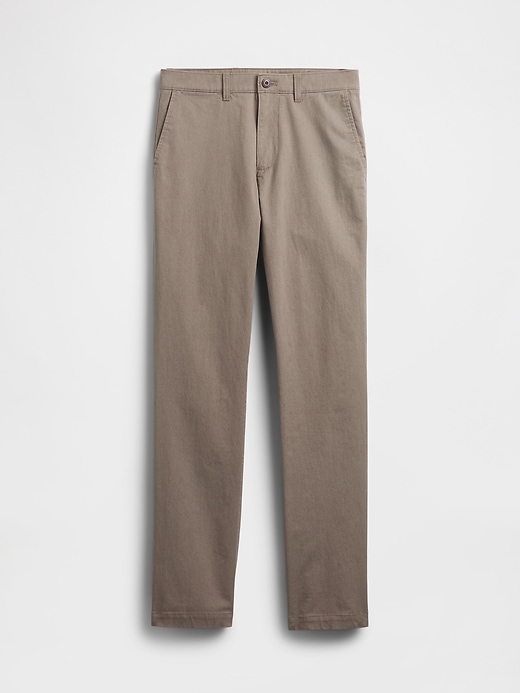 pantalon kaki droit moderne