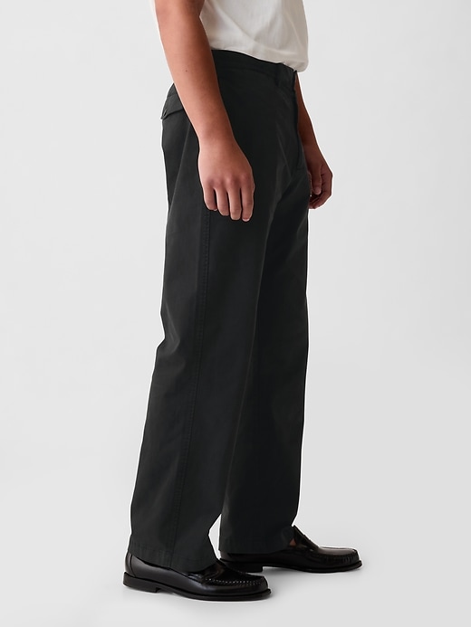 pantalons kaki amples modernes des années 90