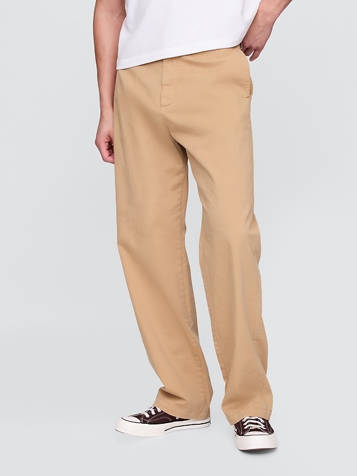pantalons kaki amples modernes des années 90