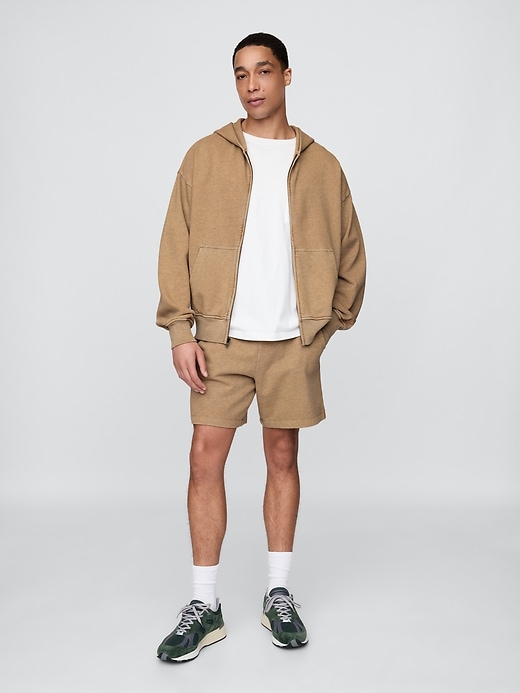 short de survêtement en molleton épais