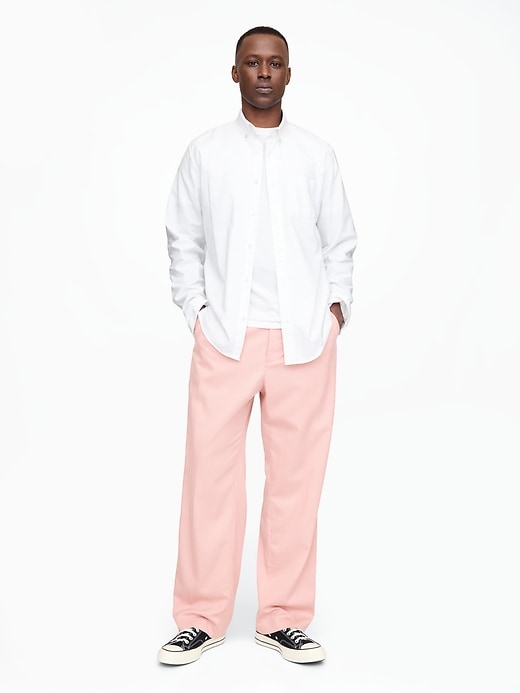 pantalon plissé ultra-doux