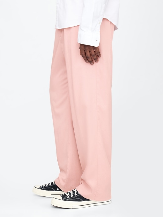 pantalon plissé ultra-doux
