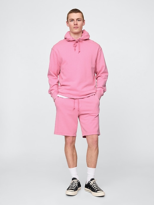 short de survêtement en molleton épais