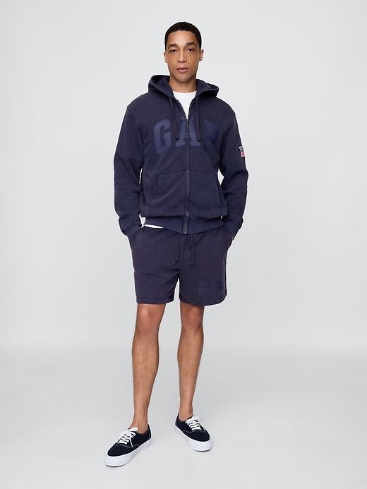 short de survêtement vintagesoft avec logo gap