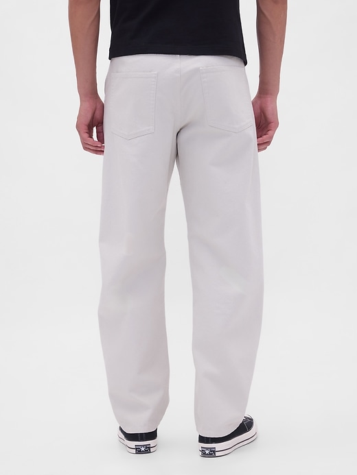 pantalon kaki en toile