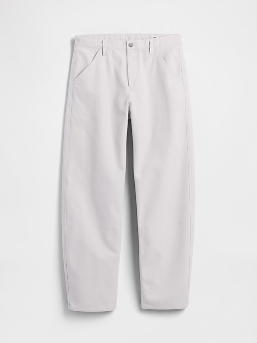 pantalon kaki en toile